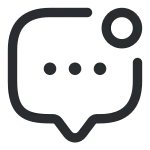 Message Notif SVG Icon